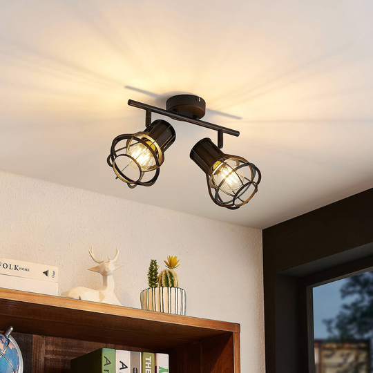 Lindby Nurja takspotlight, 2 lampor