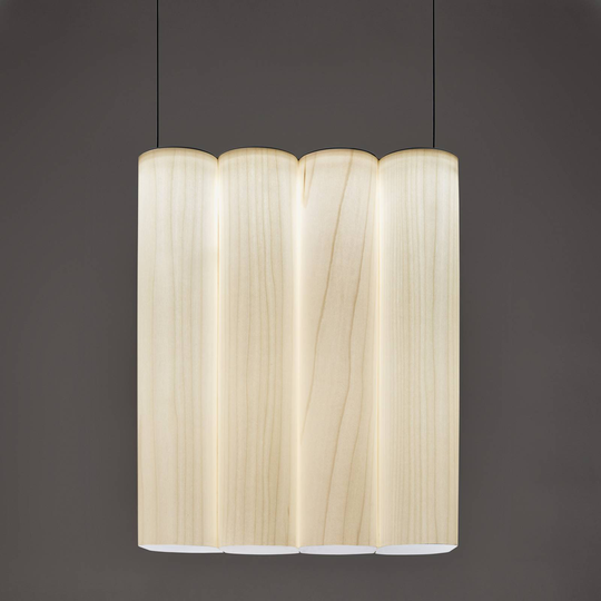 LZF Tomo Tall LED-hänglampa, elfenben