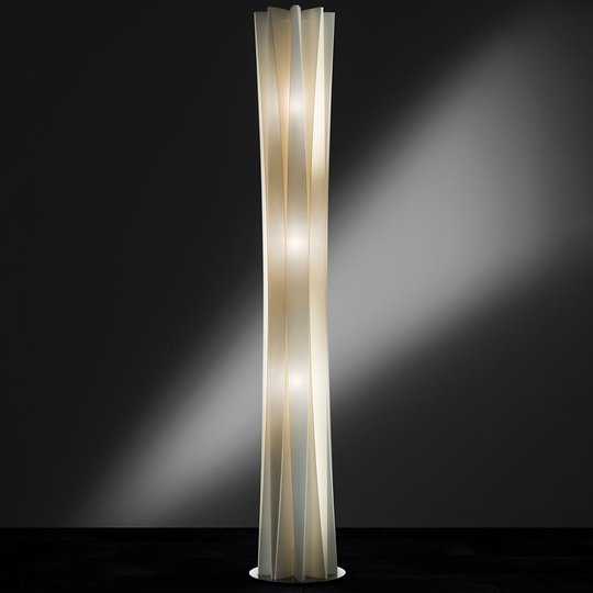 Slamp Bach, golvlampa, höjd 184 cm, guld