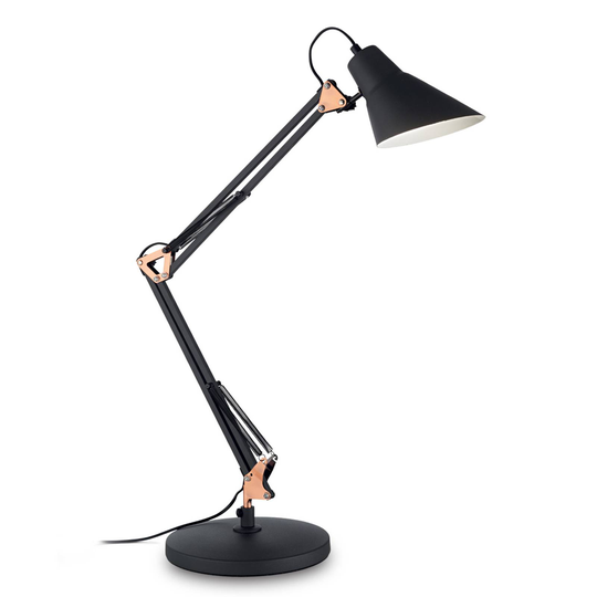 Bordslampa Sally, höjdjusterbar, lutbar