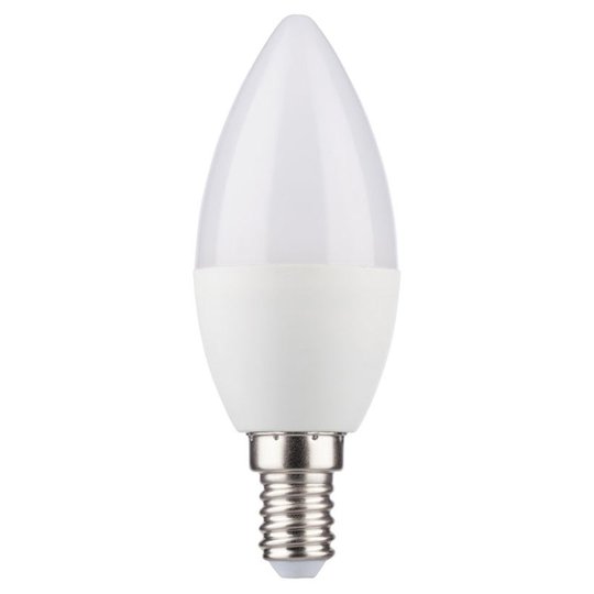 LED-kronljuslampa E14 5,5W varmvit 420 lumen Ra 95