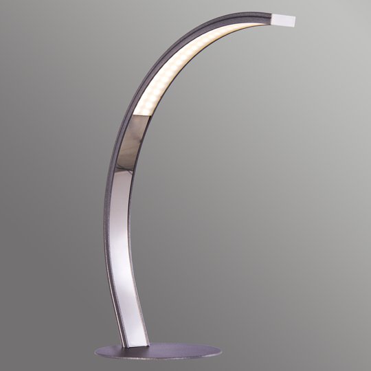 Böjd LED-bordslampa Largo