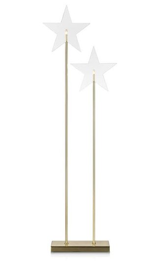 Getinge golvljusstake LED (Mässing/guld)