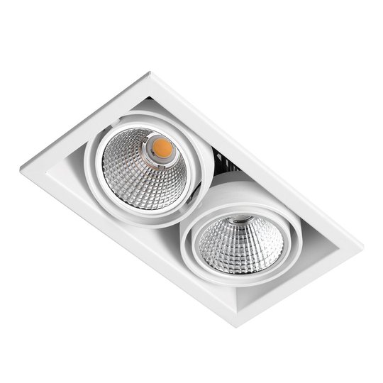 LED-spot Zipar Duo Recessed 60 W 3 000 K