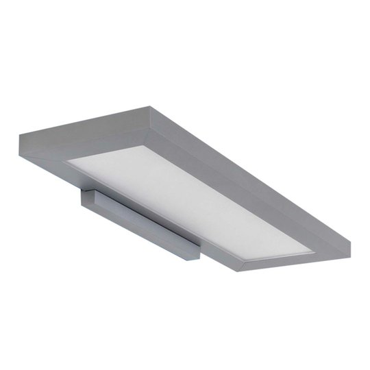 LED-vägglampa CWP med opal skiva, 51 W