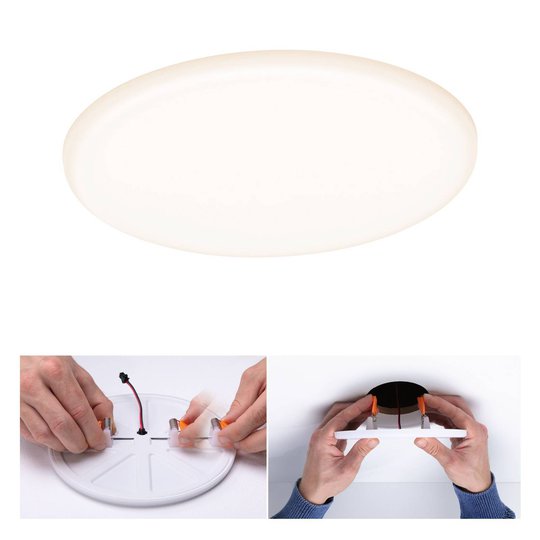 Paulmann LED-panel Veluna kantig 3-step CCT 21,5cm