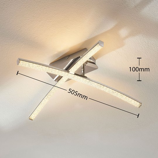 Sned LED-taklampa Laurenzia
