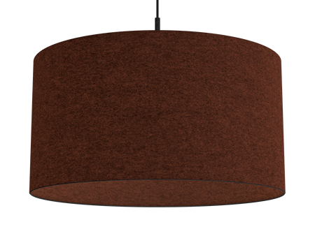 Soft Pendel Ø57 cm Roströd ull