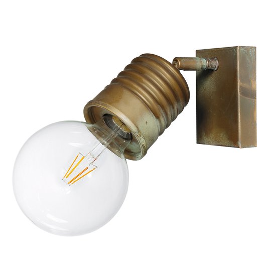 Originellt designad vägglampa Orti