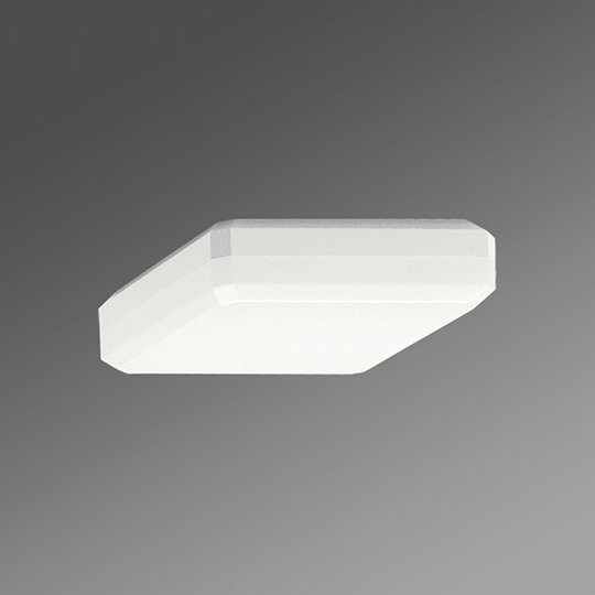 Takpåbyggnadslampa WQL diffusor opal varmvit