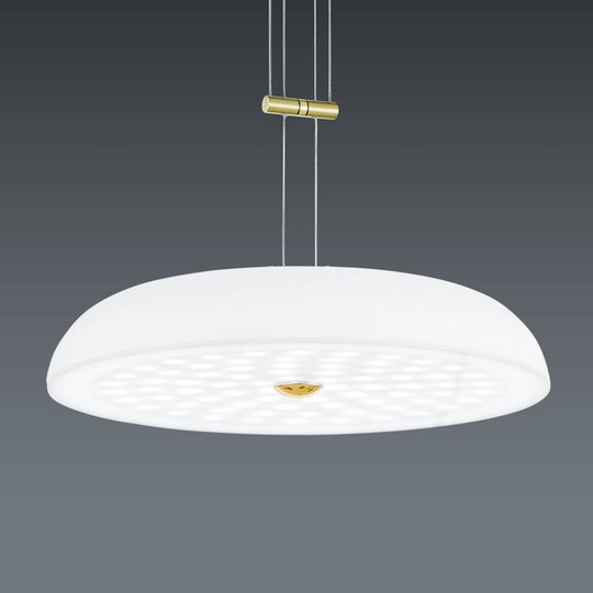 BANKAMP Vanity hänglampa 1 lampa mässing Ø 43 cm
