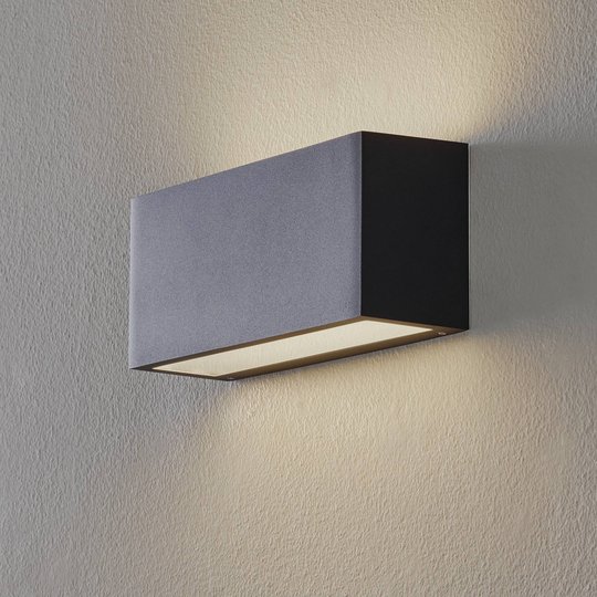 BEGA 50147 vägglampa 3 000 K DALI 25 cm svart