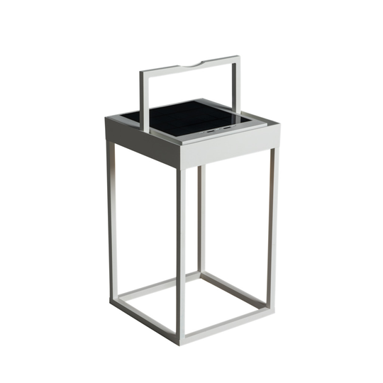 Portofino lanterna USB/sol vit (Vit)