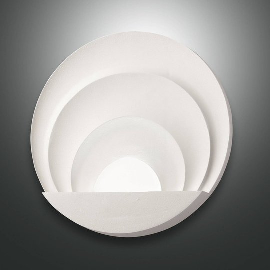 LED-vägglampa Sunrise, vit