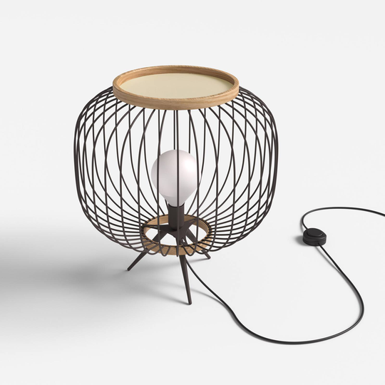 Designbordslampa Chaplin, höjd 52 cm
