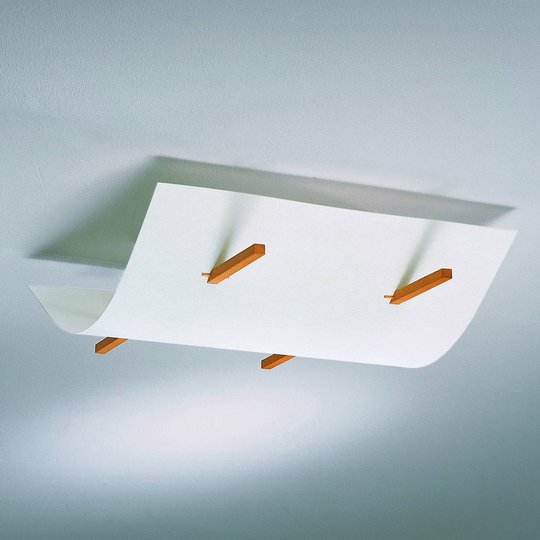 Böjd taklampa FOLIO