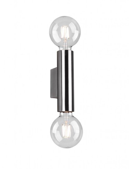 Vannes vägglampa 2L (Mässing/guld)