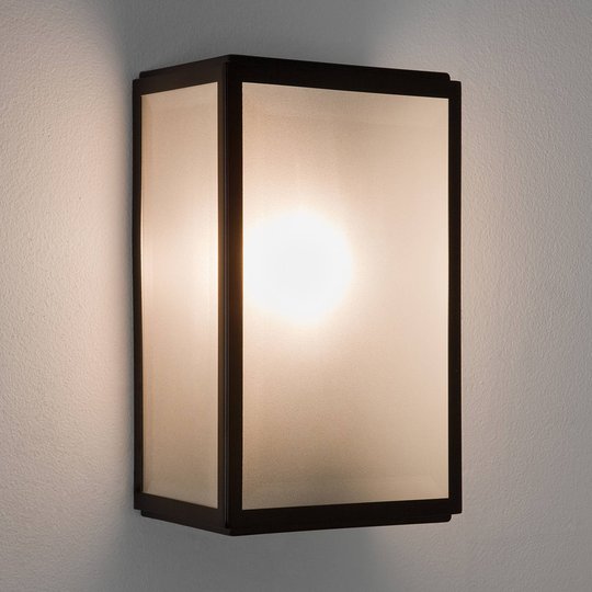 Astro Homefield sensor utomhusvägglampa svart