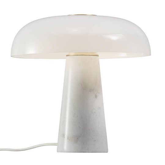Glossy bordlampa (Vit)
