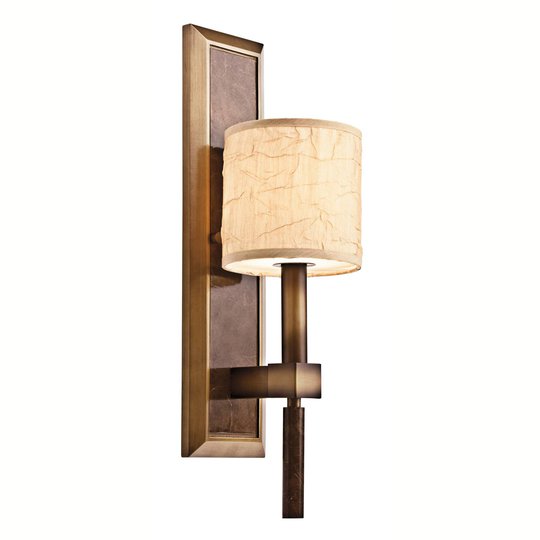 Vägglampa Celestial med textilskärm