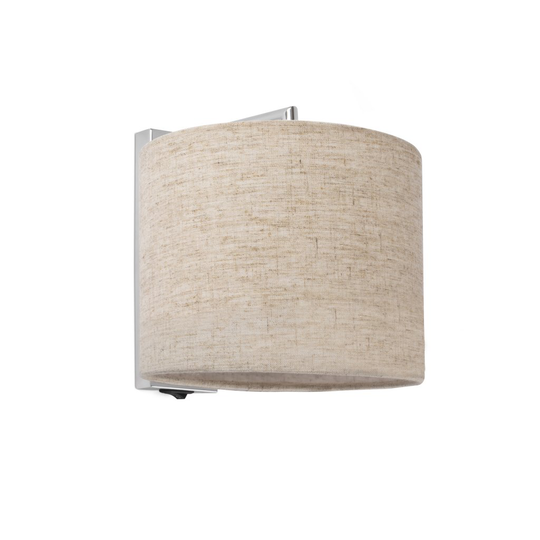 Sahara vägglampa (Krom)