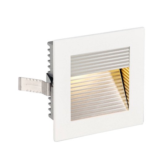 SLV LED-inbyggnadslampa Frame Curve LED 3 000K vit