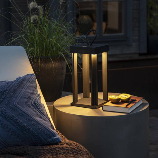LED-dekorbelysning Cannes USB, svart