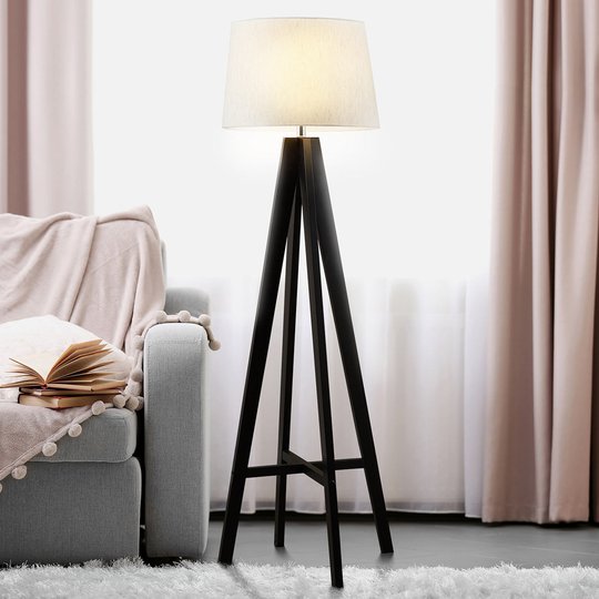 Textil-golvlampa Maura