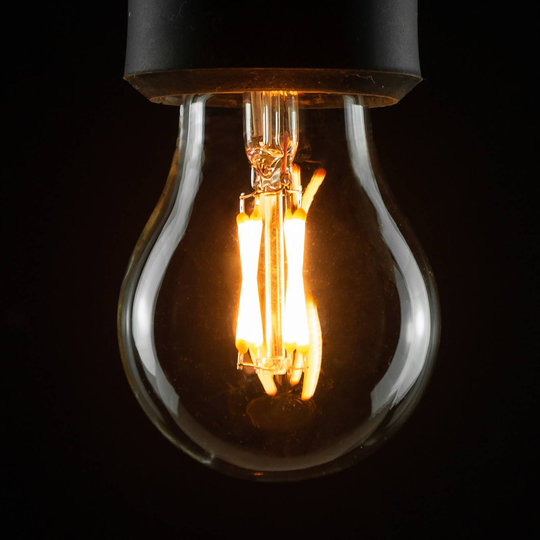 SEGULA LED-lampa A15 E27 3W 2 200 K dimbar klar