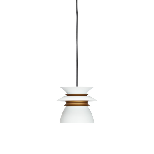 Diablo 16,5 LED (vit/mässing) (Vit)