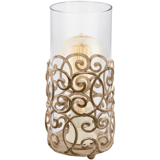 Cardigan bordlampa (Beige/brun)