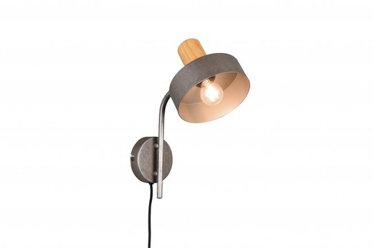 Gaya vägglampa (Grå)