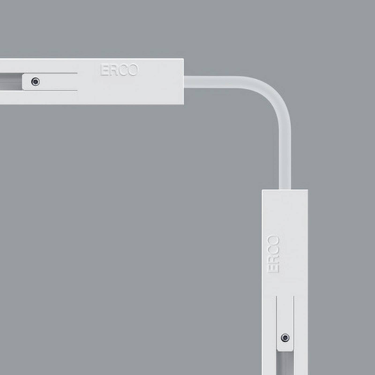 ERCO multiflex-förbindare Minirail-skena, vit