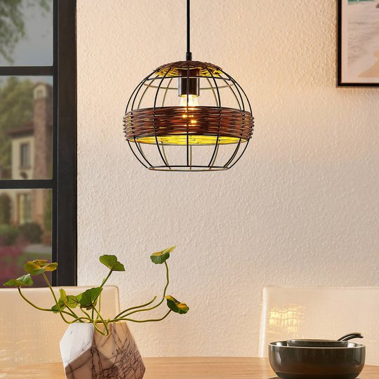Lindby Kaska pendellampa, 1 lampa, 25 cm