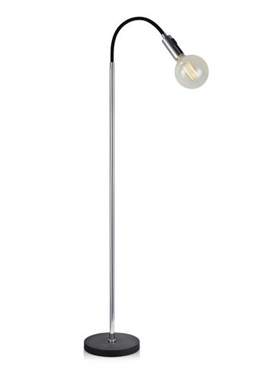 Raw golvlampa (Förkromad/blank)
