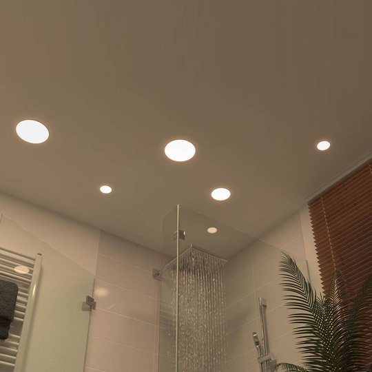 Paulmann Veluna LED-inbyggnadslampa 4 000 K 7,5 cm