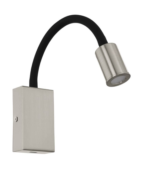 Tazzoli vägglampa (Nickel)