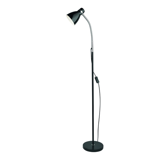 Garrie golvlampa (Mattsvart)