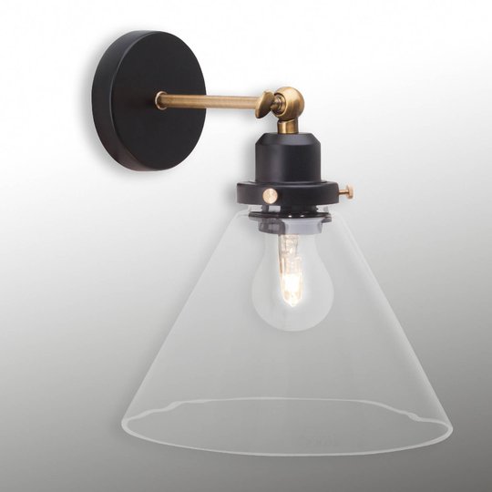 Antik vägglampa Ronald