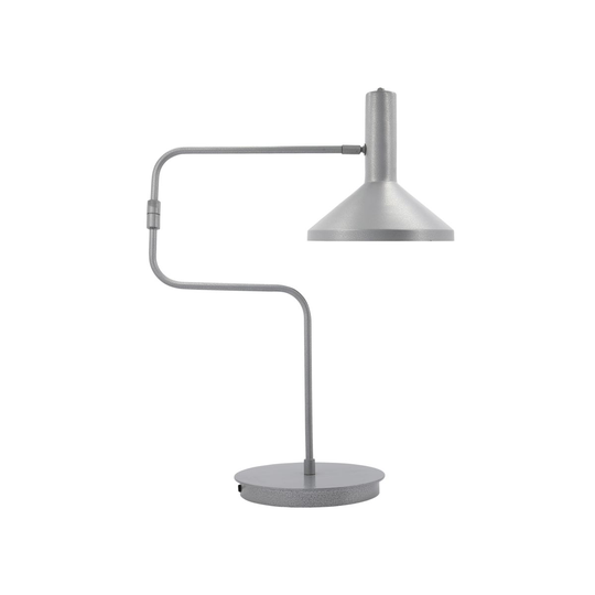 Bordslampa, Desk, Borstat silver Monograph
