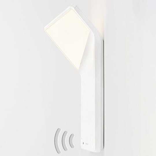 Nimbus Winglet CL LED-vägglampa, matt vit