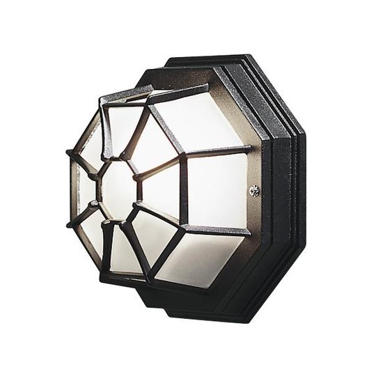 Vägglykta plafond (Svart)