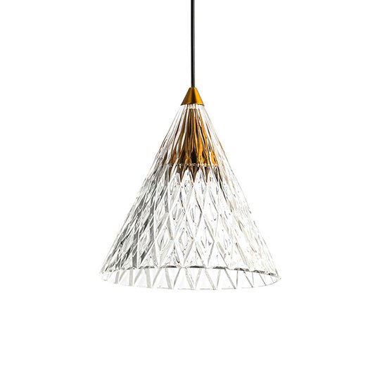 LEDS-C4 Veneto LED-hänglampa, 1 lampa guld/guld