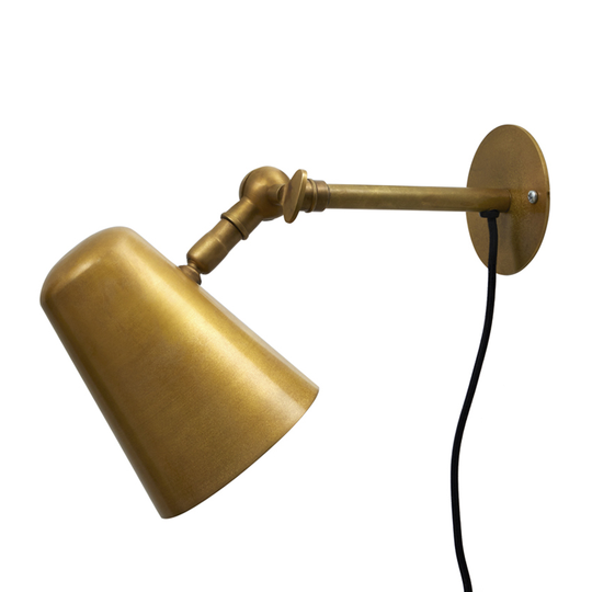 Vala Flex vägglampa (Mässing/guld)
