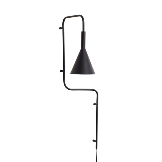 Rope vägglampa (Svart)