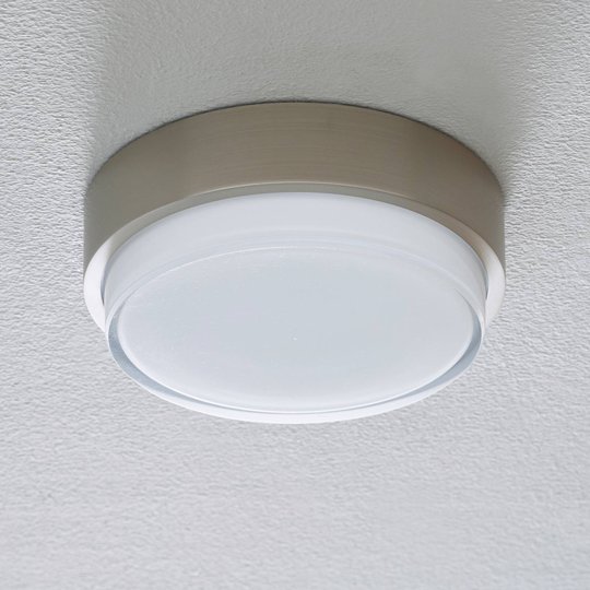 BEGA 50536 LED-taklampa 930 rostfritt stål Ø 21 cm
