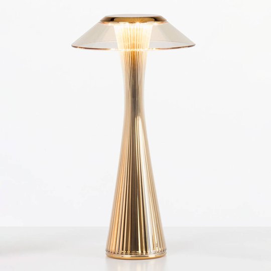 Kartell Space - LED-designer-bordslampa, guld