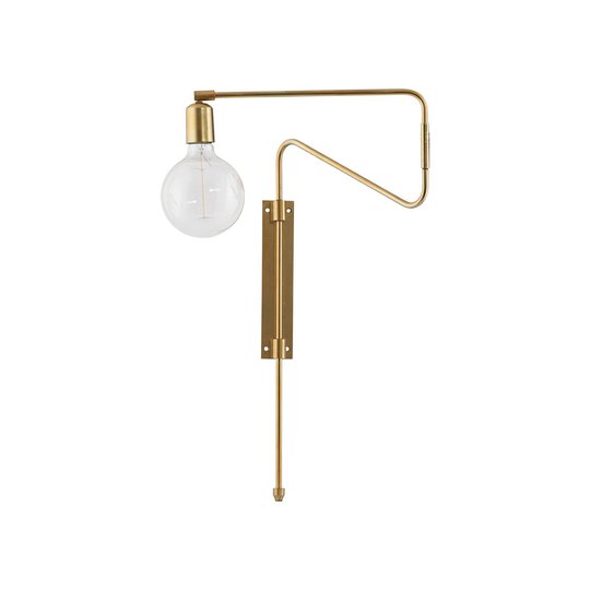 Vägglampa SWING 35 cm mässing CB0212, House Doctor