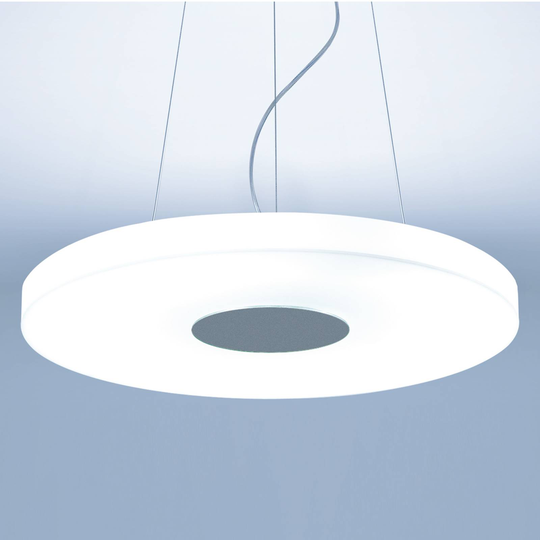 Runtomlysande LED-pendellampa Wax-P1 – 60 cm