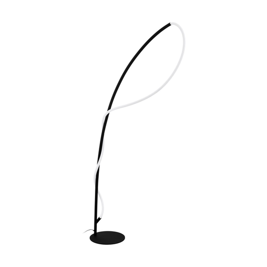 Egidonella golvlampa LED (Svart)